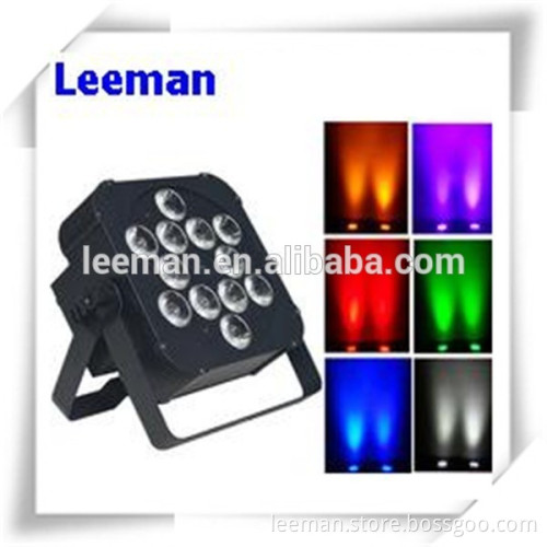 led flat par light Leeman Group 9*15W RGBWA 5in1 Wireless Lighting